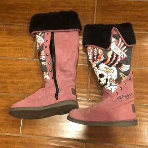 Rare Ed Hardy boots